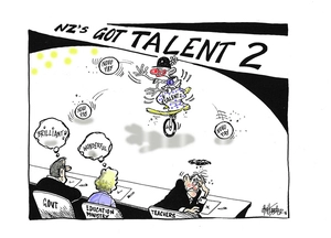 Hubbard, James, 1949- :'NZ's Got Talent 2.' 28 November 2012