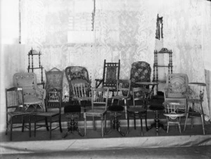 Photograph of a group of chairs