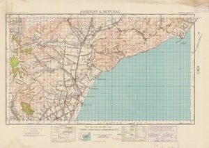 Amberley & Motunau [electronic resource] / compiled from plane table sketch surveys & official records by the Lands & Survey Department.
