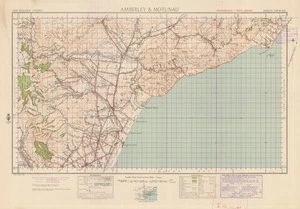 Amberley & Motunau [electronic resource] / [drawn by] A.V.B. ; compiled from plane table sketch surveys & official records by the Lands & Survey Department.