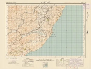 Cheviot [electronic resource] / [drawn by] A.V.B. ; compiled from plane table sketch surveys & official records by the Lands & Survey Department.