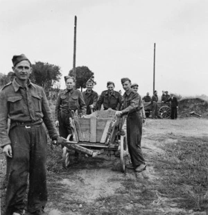 English prisoners of war in Stalag XXA, near Thorn, Poland