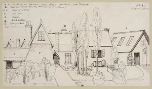 [Nicholson, Maria], fl 1859-62 :South side of house. [1860].