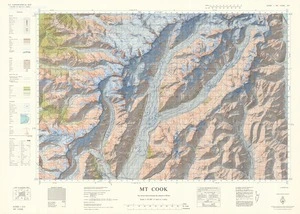 Mt Cook [electronic resource] : N.Z. topographical map 1:63 360.