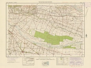 Waimakariri [electronic resource] / [drawn by] A.V.B. ; compiled from plane table sketch surveys and official records by the Lands & Survey Department.