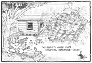 Darroch, Bob, 1940- :"My report; House 100%; Handyman additions - zilich" 13 December 2012