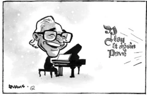 Evans, Malcolm Paul, 1945- :Play it again Dave. 9 December 2012