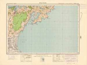 Picton [electronic resource] / compiled from plane table sketch surveys and official records by the Lands & Survey Department.
