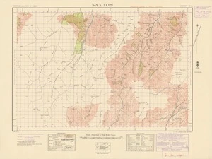 Saxton [electronic resource] / compiled from plane table sketch surveys & official records by the Lands & Survey Department.