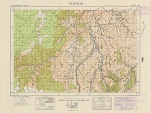 Tadmor [electronic resource] / compiled from plane table sketch surveys and official records by the Lands & Survey Department.