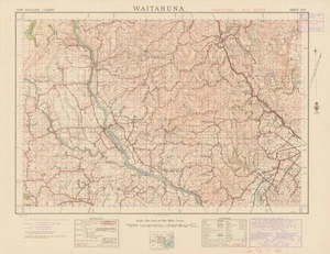 Waitahuna [electronic resource] / compiled from plane table sketch surveys & official records by the Lands & Survey Department.