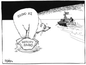 Radio NZ, quality radio - Govt cull. 7 March 2010