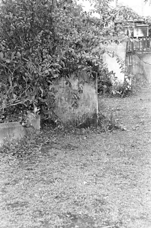 The grave of Donald Cameron and Alice Breet, plot 70.N, Sydney Street Cemetery.