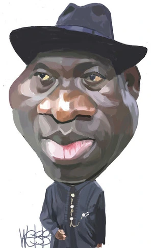 Goodluck Jonathan. 9 March 2010