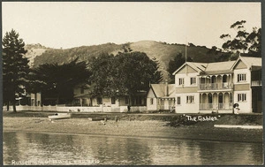 Russell, with The Gables boarding house