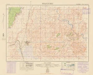 Waiouru [electronic resource] / compiled from official surveys and aerial photographs at the Aerial Survey Branch ... W. Royel, July 1940.