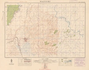 Waiouru [electronic resource] / compiled from official surveys and aerial photographs at the Aerial Survey Branch ; W. Royel, July 1940.