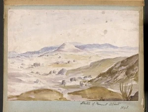Connell, B, fl 1840-1843. Attributed works: Sketch of Mount Albert. 1843