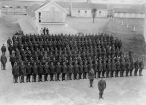 World War I troops at Epsom Military Camp, Auckland