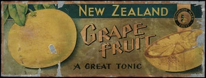 New Zealand Fruitgrowers' Federation :Grapefruit; a great tonic / Dominion Mark Fruit, N. Z. [1931-1935].