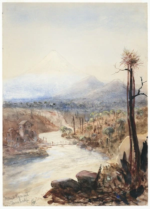 Williams, Edward Arthur, 1824-1898 :Mount Egmont, Taranaki. [1864-65].