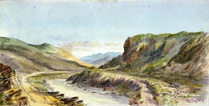 [Hodgkins, William Mathew], 1833-1898 :The Shag valley. [1880s?]