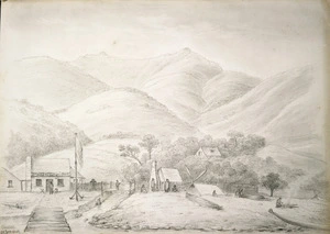 [Mantell, Walter Baldock Durrant] 1820-1898 :Akaroa. 22 Jan., 1849.