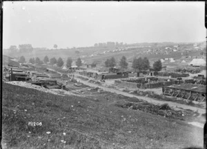 World War I New Zealand military camp in Etaples, France
