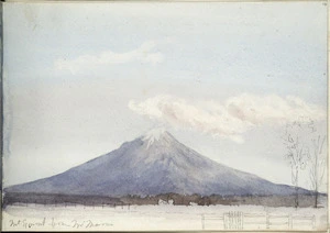 [Lysaght, Mary Grace Caroline], 1850?-1936? :Mt Egmont from Mr Mason's [1880-1920]