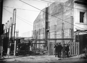 Construction site, Hastings