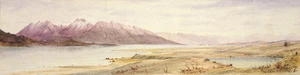 Hodgkins, William Mathew, 1833-1898 :Lake Te Anau. [1870s or 1880s]