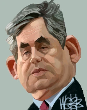 Gordon Brown. 18 April 2010