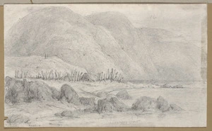 [Swainson, William] 1789-1855 :Kapiti; deserted pah. [1849?]