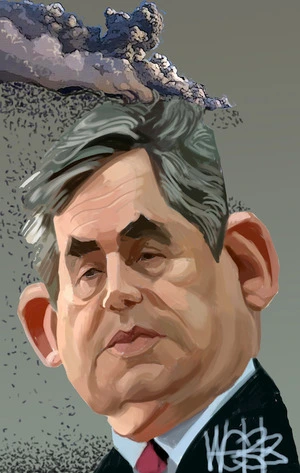 Gordon Brown. 19 April 2010