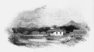 Williams, Samuel, 1788-1853 :North-east view of the Waimate. [1835].