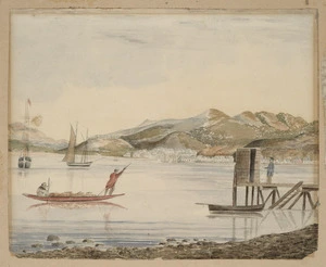 [Gold, Charles Emilius?], 1809-1871 :[Wellington Harbour. Between 1851 and 1858]