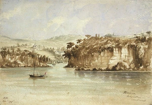 Bent, Thomas, 1832 or 1833-1887 :Taurarua, Judges Bay Auckland / T.B. Nov. 28 1860.