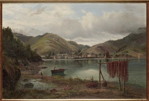 Gibb, John 1831-1909 :[Queen Charlotte Sound, Picton. ca 1888]