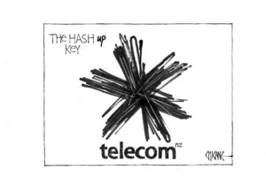 The hash up key - Telecom. 6 May 2010