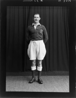 J L Farrell, member of the British Lions rugby union team