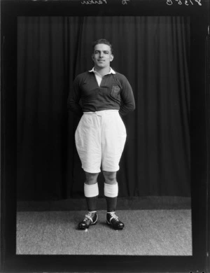 D Parker, member of the British Lions rugby union team