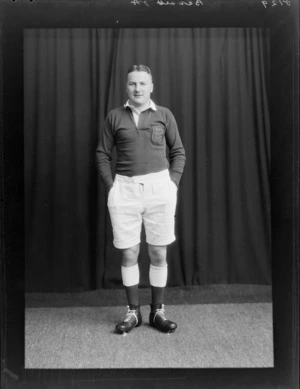 J A Bassett, member of the British Lions rugby union team