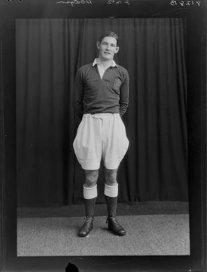 J McD Hodgson, member of the British Lions rugby union team