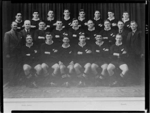 The All Blacks, New Zealand representative rugby union team