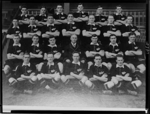 The All Blacks, New Zealand representative rugby union team