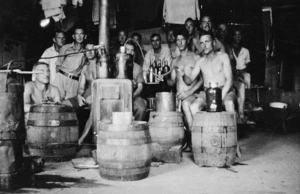 Secret distillery at Stalag 18A, Wolfsberg, Austria