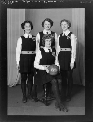 St Mary's College, Minor Reds [basketball?] team of 1953