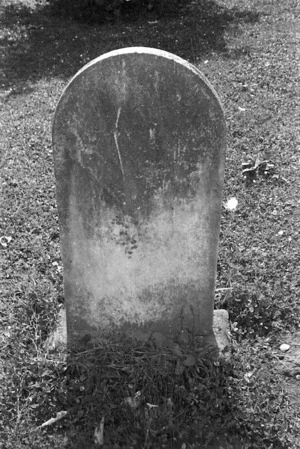 The grave of William W Nicholas and Josia Smith, plot 184.O, Sydney Street Cemetery.