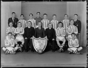 Marist Brothers Old Boys' senior A soccer team of 1953