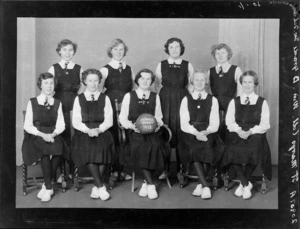 St Mary's College, senior D grade basketball team of 1953